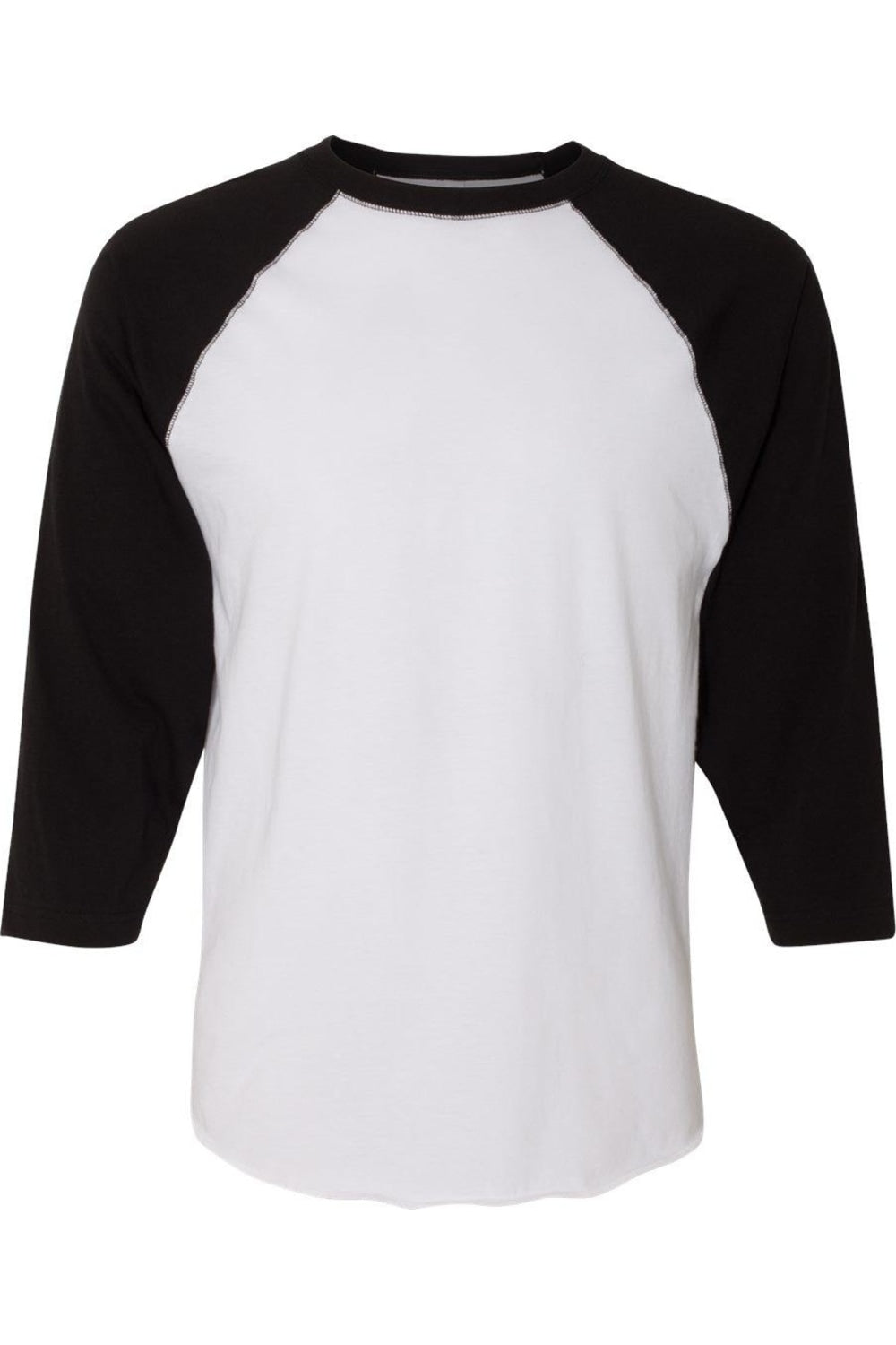 Футболка бейсбольная LAT Fine Jersey с рукавом три четверти, цвет white solid/ black
Футболка бейсбольная LAT Fine Jersey с рукавом три четверти, цвет white solid/ black