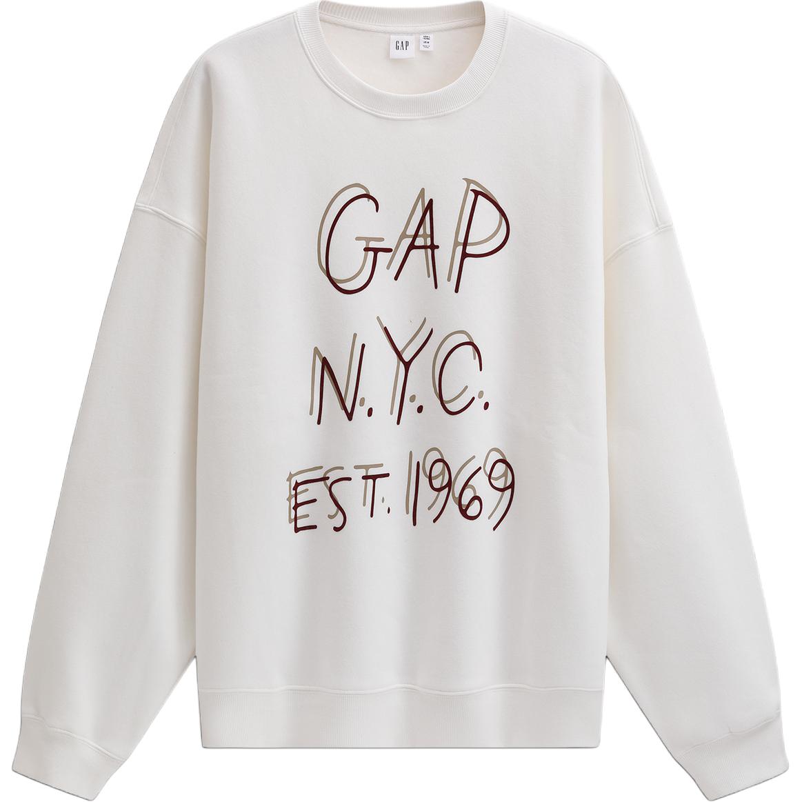 Унисекс свитшот GAP, белый
Унисекс свитшот GAP, белый