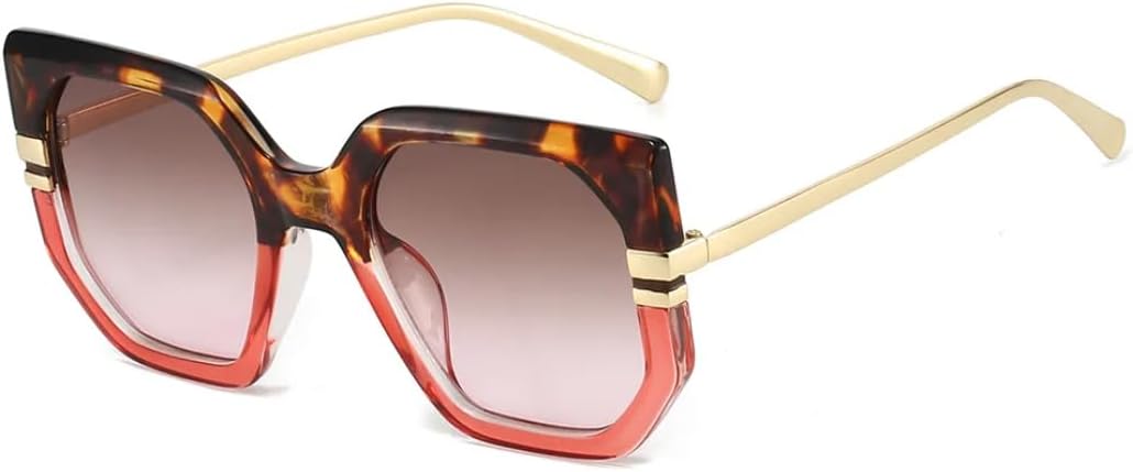 Солнцезащитные очки Polygon Square для женщин, защита от УФ-излучения UV400, ретро-стиль, прозрачные линзы с градиентом Ocean, для мужчин, модный леопардовый принт TVTBBVV, Leopard Pink
Солнцезащитные очки Polygon Square для женщин, защита от УФ-излучения UV400, ретро-стиль, прозрачные линзы с градиентом Ocean, для мужчин, модный леопардовый принт TVTBBVV, Leopard Pink