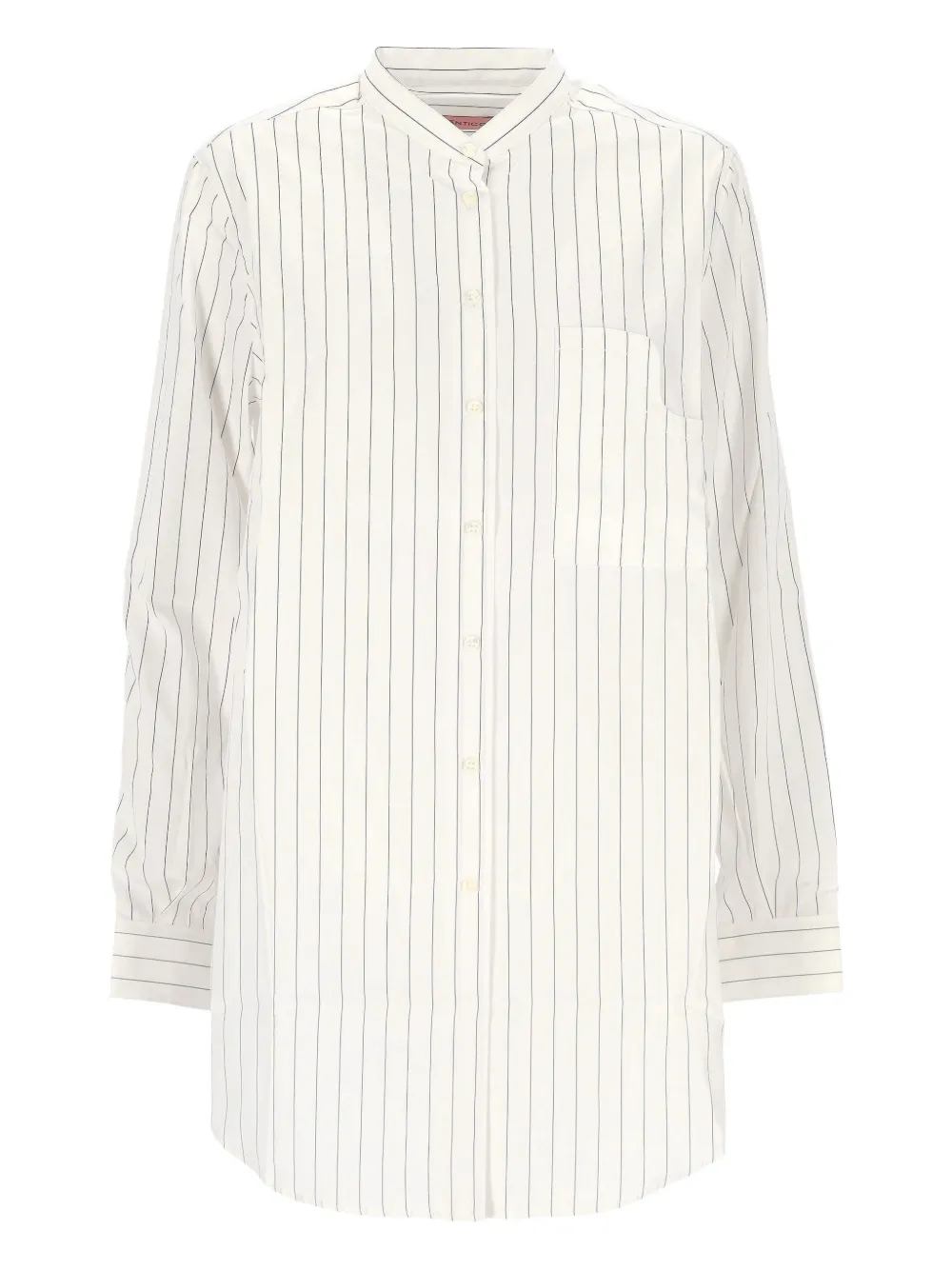 Рубашка в тонкую полоску с карманом Cuantico, белый
Рубашка в тонкую полоску с карманом Cuantico, белый