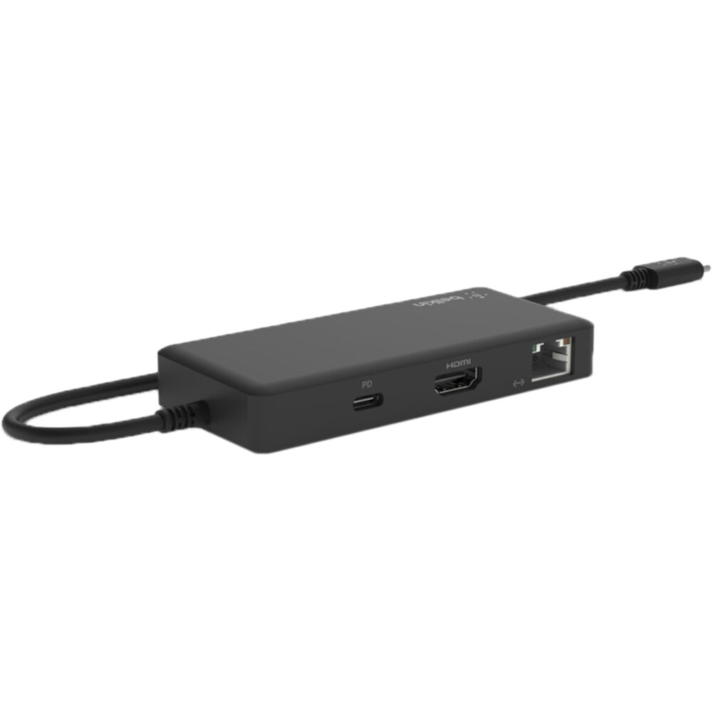Док-станция Belkin USB-C 5-in-1 Multiport Adapter INC008TTBK
Док-станция Belkin USB-C 5-in-1 Multiport Adapter INC008TTBK
