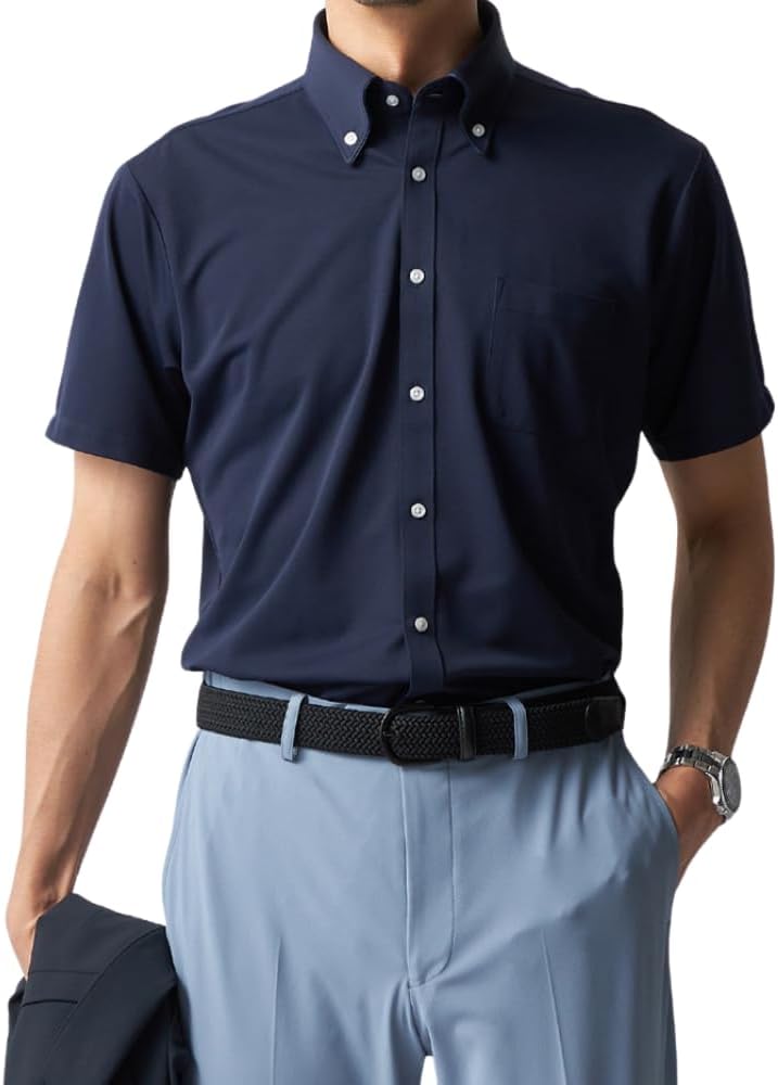 Мужская деловая рубашка-поло с коротким рукавом ORIHICA (с застежкой спереди), гладкая и приятная на ощупь/для деловых встреч/бизнеса/повседневного стиля/спорта/гольфа, темно-синий
Мужская деловая рубашка-поло с коротким рукавом ORIHICA (с застежкой спереди), гладкая и приятная на ощупь/для деловых встреч/бизнеса/повседневного стиля/спорта/гольфа, темно-синий