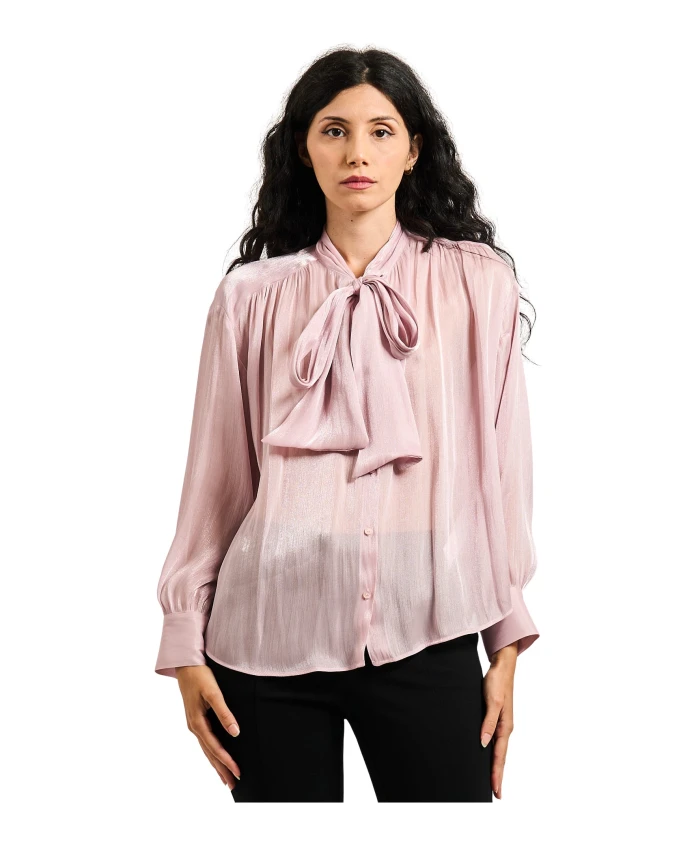 Розовая рубашка с бантом Iblues, розовый
Розовая рубашка с бантом Iblues, розовый