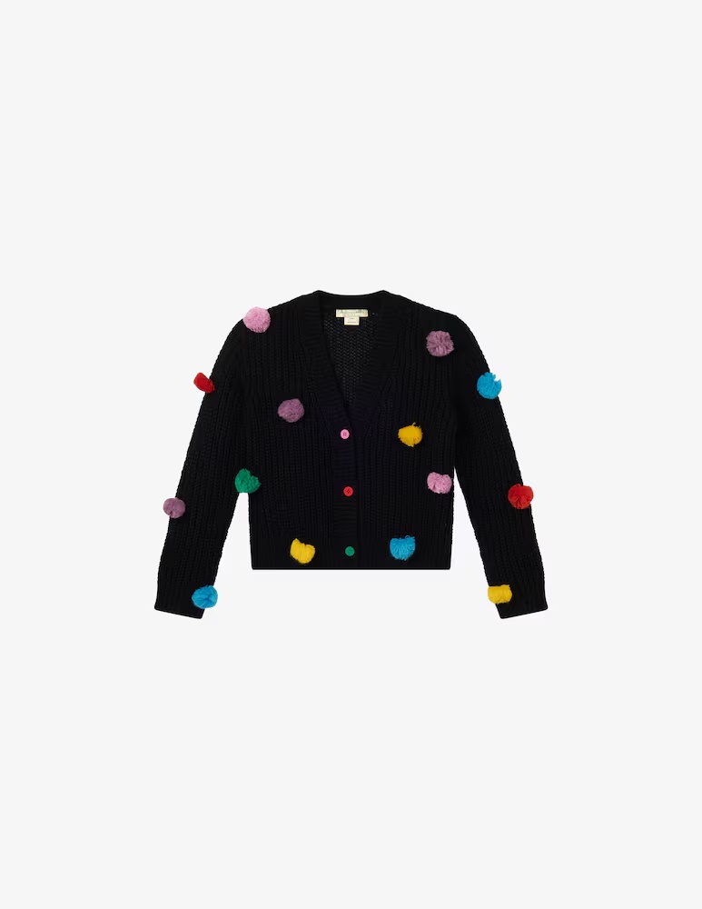 Кардиган Stella McCartney, черный 
Кардиган Stella McCartney, черный