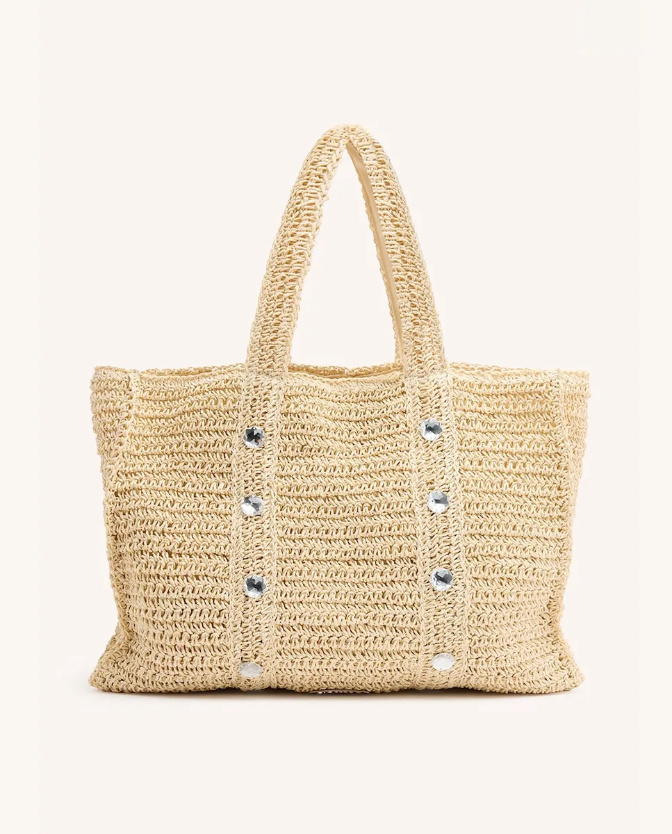 Большая сумка-корзина из рафии с застежкой-молнией Gioseppo, бежевый
Большая сумка-корзина из рафии с застежкой-молнией Gioseppo, бежевый