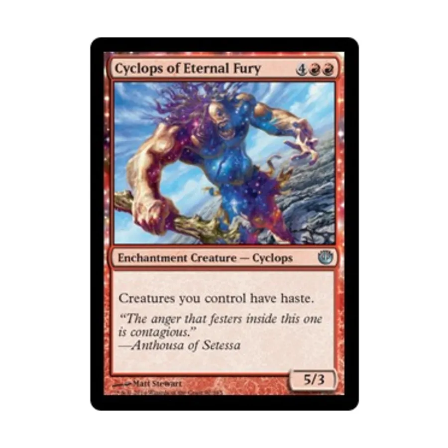CCG Циклоп вечной ярости (U), MTG - Journey into Nyx
CCG Циклоп вечной ярости (U), MTG - Journey into Nyx