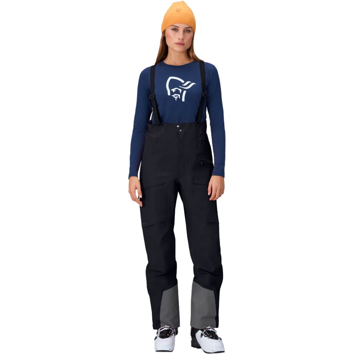 Гортекс-салопетки Norrona, цвет caviar
Гортекс-салопетки Norrona, цвет caviar