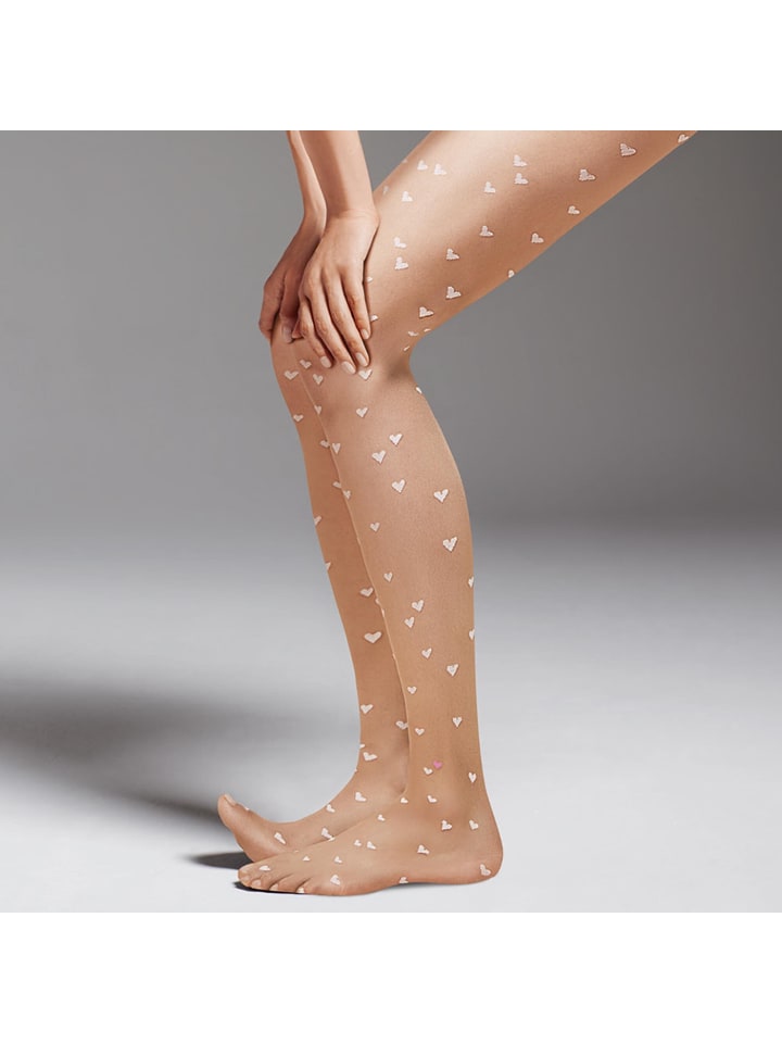 Hudson Колготки с узором Love в цвете Skin
Hudson Колготки с узором Love в цвете Skin