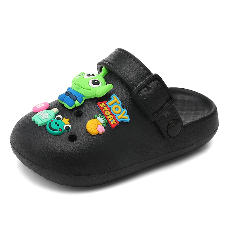 Сандалии детские с противоскользящей амортизацией и износостойкостью YUZHAOLIN, черный
Сандалии детские с противоскользящей амортизацией и износостойкостью YUZHAOLIN, черный