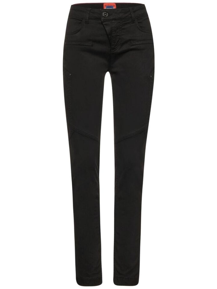 Тканевые брюки Street One, черный
Тканевые брюки Street One, черный