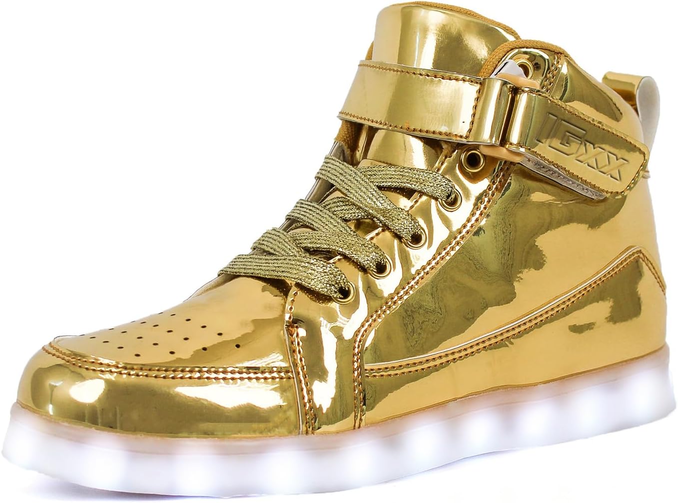 Светящиеся кроссовки IGxx с LED-подсветкой для мужчин, с USB-зарядкой, высокие LED-ботинки для женщин и детей, золотой
Светящиеся кроссовки IGxx с LED-подсветкой для мужчин, с USB-зарядкой, высокие LED-ботинки для женщин и детей, золотой