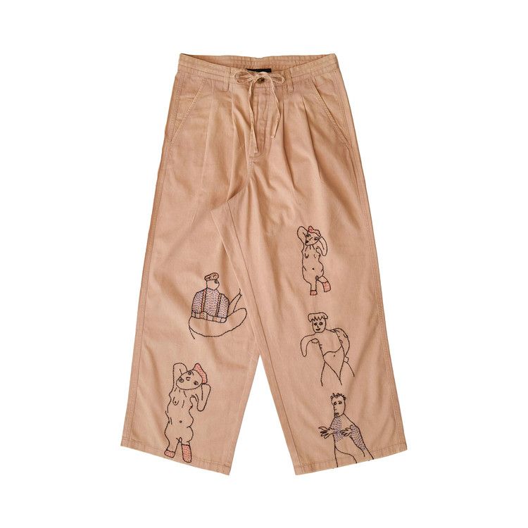 Брюки Glass Cypress Embroidered Multipleat Trouser, Tan
Брюки Glass Cypress Embroidered Multipleat Trouser, Tan