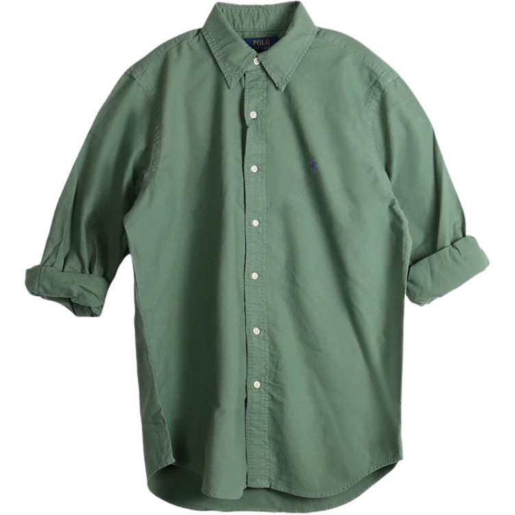 Длинный рукав Хлопковая рубашка Polo Ralph Lauren, зеленый
Длинный рукав Хлопковая рубашка Polo Ralph Lauren, зеленый