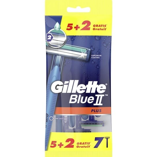 Бритвы, 7 шт. Gillette Blue2+
Бритвы, 7 шт. Gillette Blue2+