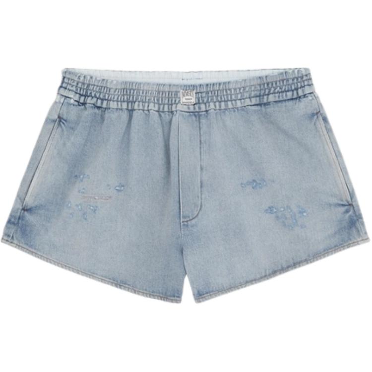 Шорты с эластичным поясом Mm6 Maison Margiela, светлый синий
Шорты с эластичным поясом Mm6 Maison Margiela, светлый синий