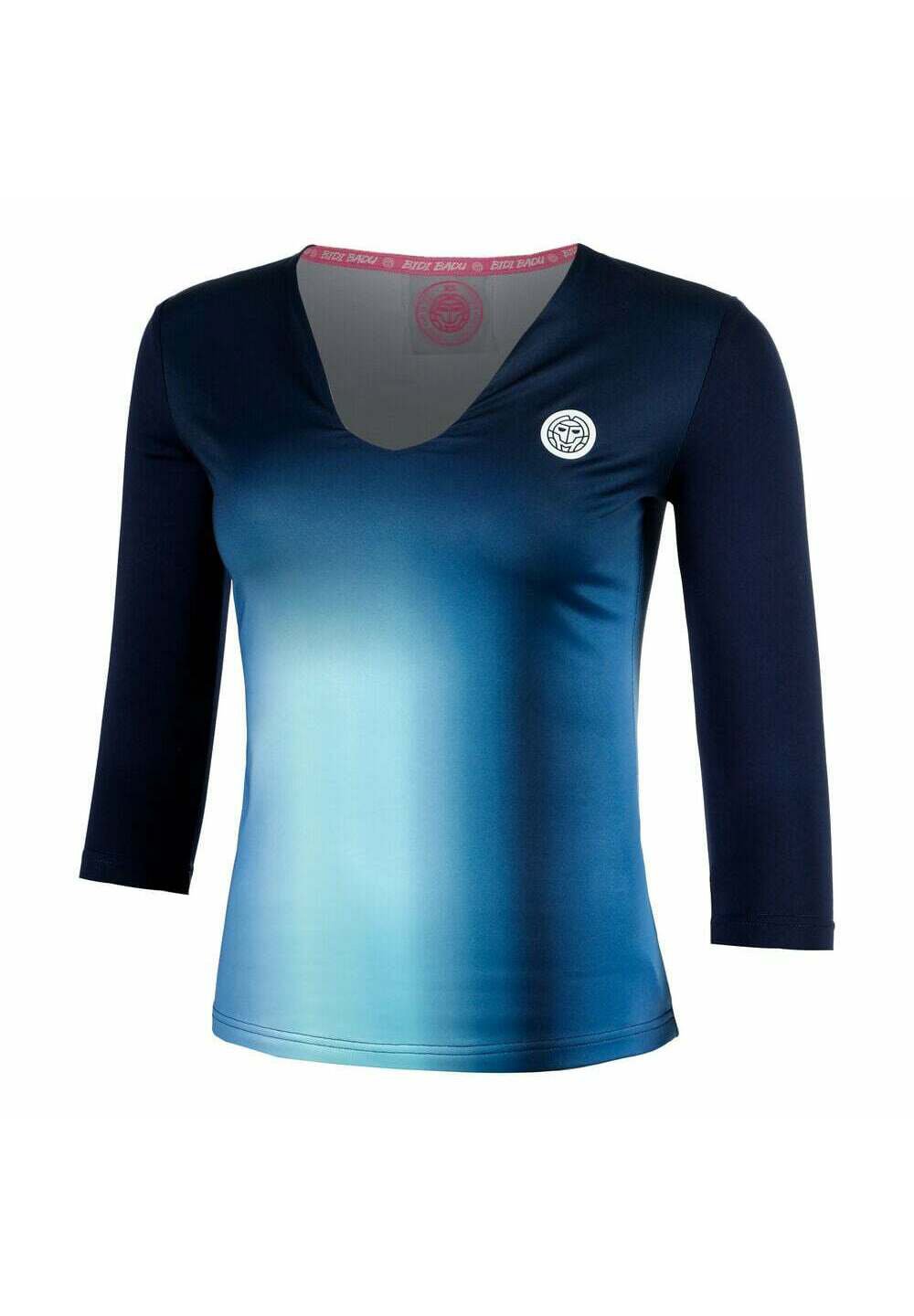 Топ с длинными рукавами SPECTRUM V-NECK BIDI BADU, темно-синий 
Топ с длинными рукавами SPECTRUM V-NECK BIDI BADU, темно-синий