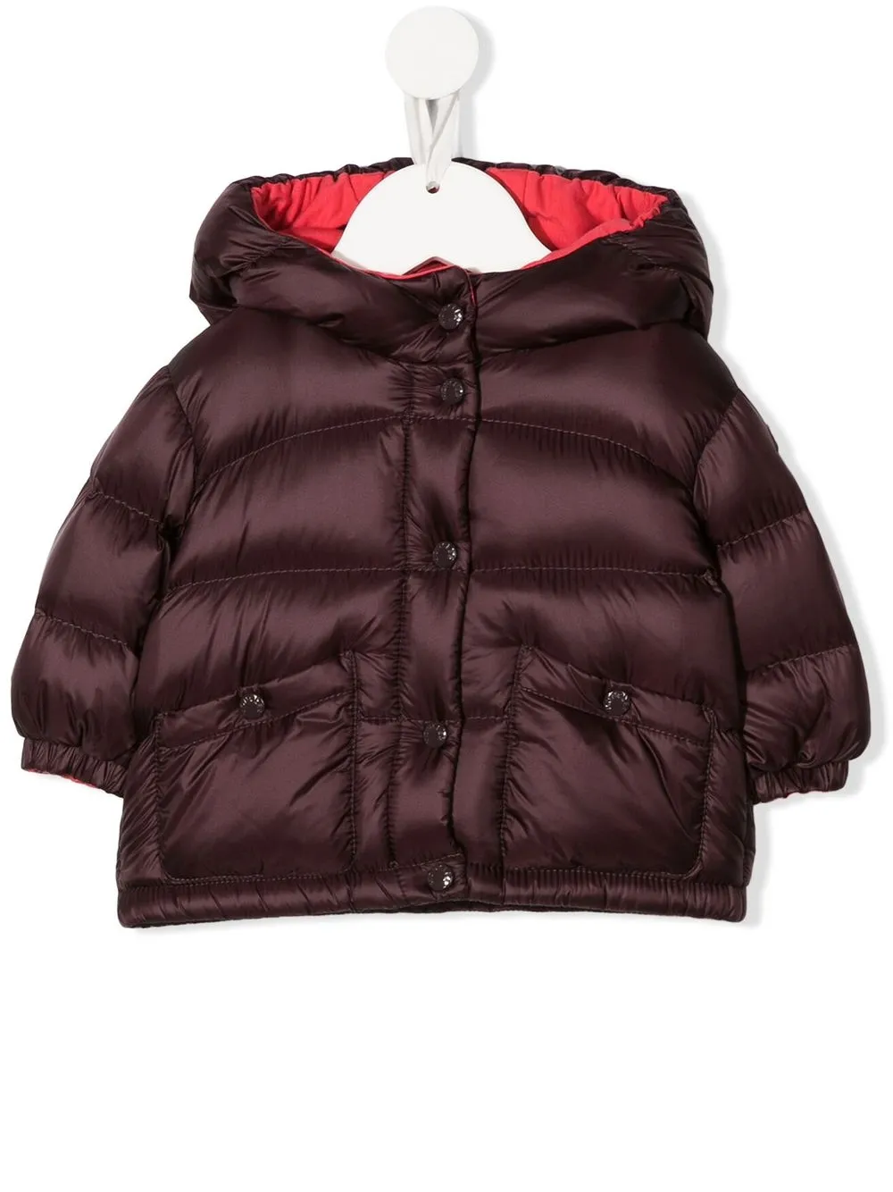 Стеганый пуховик Moncler Enfant, красный
Стеганый пуховик Moncler Enfant, красный