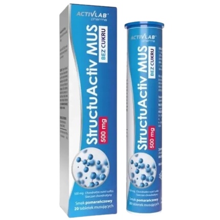 Усовершенствованные шипучие таблетки 500 мг - 20 таблеток Structuactiv
Усовершенствованные шипучие таблетки 500 мг - 20 таблеток Structuactiv