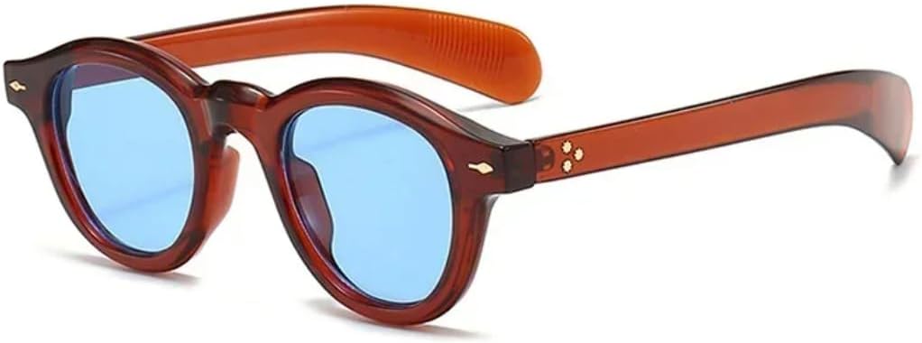 Винтажные овальные солнцезащитные очки для женщин, модные, с прозрачными линзами цвета океана, зеленые, с защитой от УФ-излучения UV400; для мужчин, модные, с заклепками, круглые UUPTTPL, Tea Blue
Винтажные овальные солнцезащитные очки для женщин, модные, с прозрачными линзами цвета океана, зеленые, с защитой от УФ-излучения UV400; для мужчин, модные, с заклепками, круглые UUPTTPL, Tea Blue