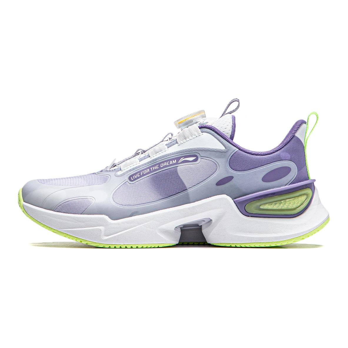 Прыжок стрекозы Амортизирующие и дышащие низкие детские беговые кроссовки серо-фиолетовые LINING YOUNG
Прыжок стрекозы Амортизирующие и дышащие низкие детские беговые кроссовки серо-фиолетовые LINING YOUNG