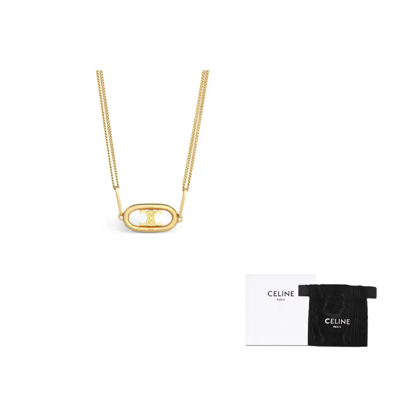 CELINE Триумф ожерелье в gold brass
CELINE Триумф ожерелье в gold brass