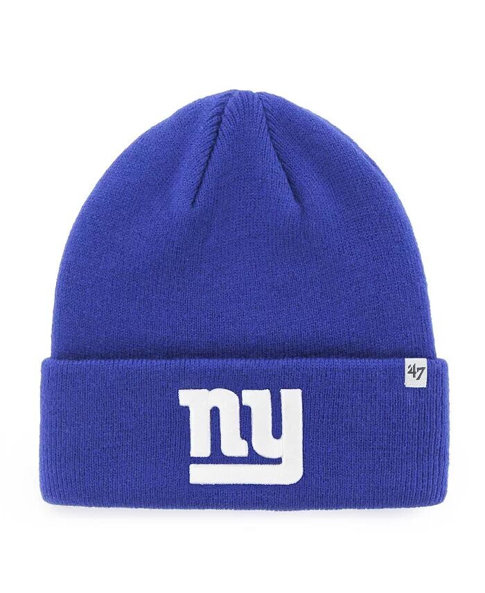 Мужская базовая вязаная шапка с манжетами '47 Royal New York Giants Primary '47 Brand, синий
Мужская базовая вязаная шапка с манжетами '47 Royal New York Giants Primary '47 Brand, синий