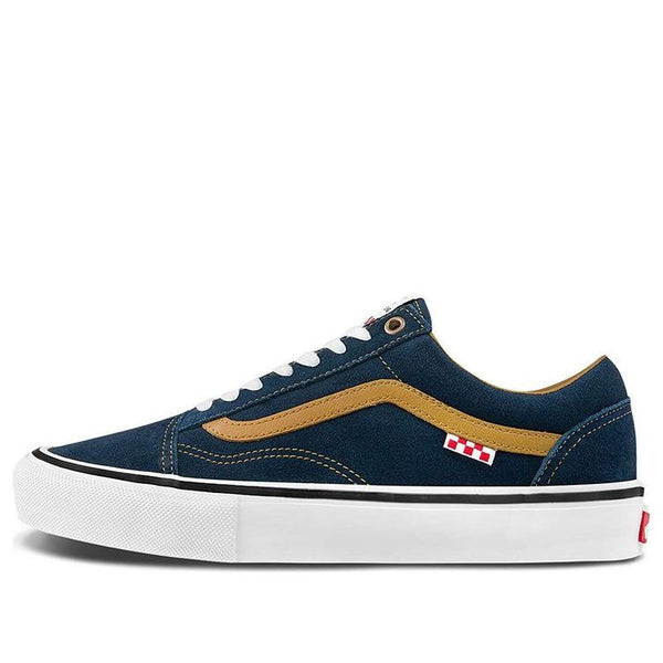 Кроссовки dane reynolds x skate old skool 'navy golden brown' Vans, синий
Кроссовки dane reynolds x skate old skool 'navy golden brown' Vans, синий