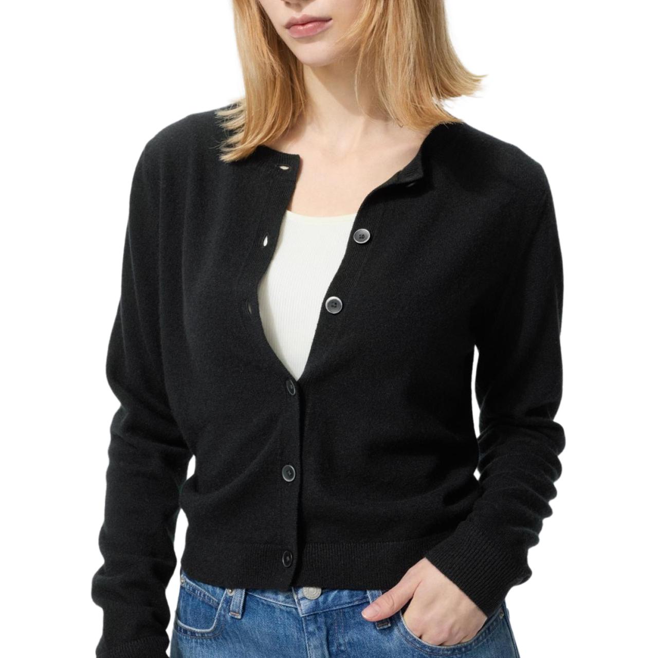 Кашемировый свитер Women's UNIQLO, черный
Кашемировый свитер Women's UNIQLO, черный