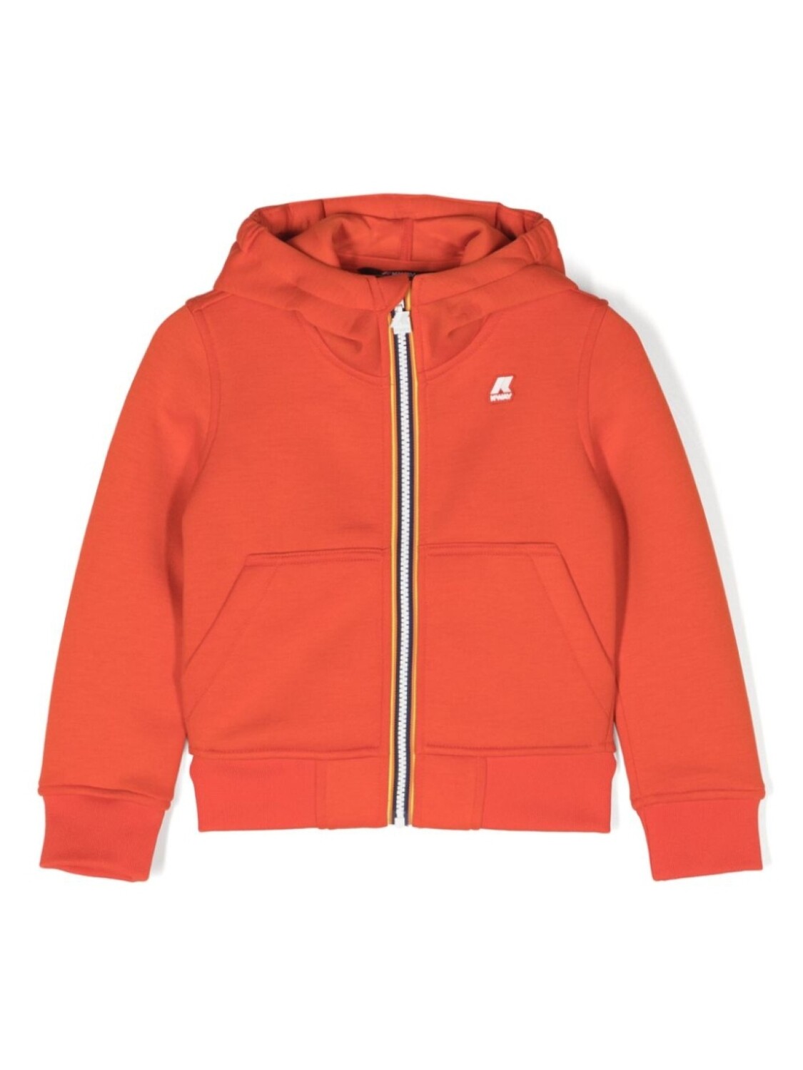 Худи с логотипом K Way Kids, оранжевый 
Худи с логотипом K Way Kids, оранжевый