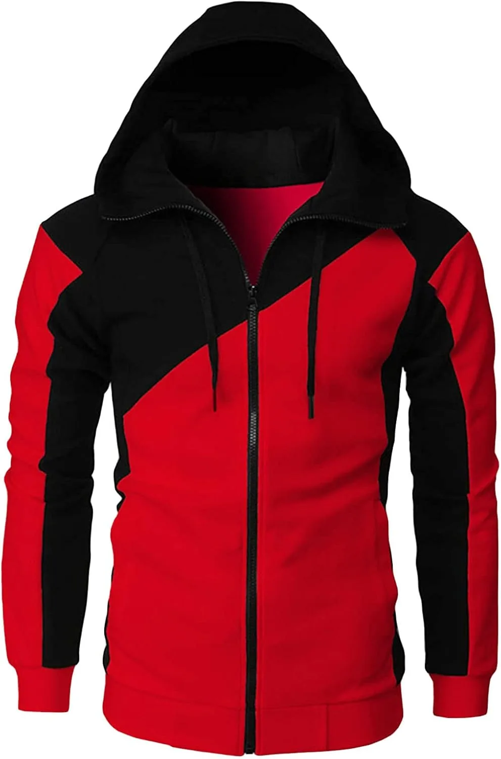 Мужская худи с молнией Color Block на подкладке Sherpa
Мужская худи с молнией Color Block на подкладке Sherpa
