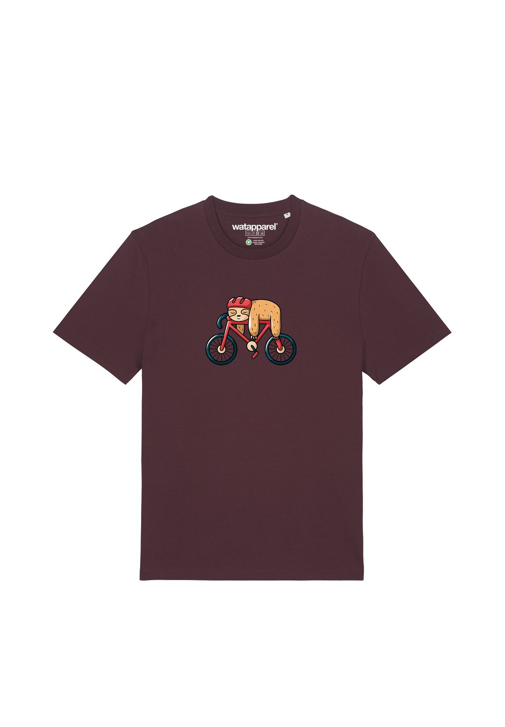 Футболка с принтом SLOTH watapparel, темно-красный
Футболка с принтом SLOTH watapparel, темно-красный