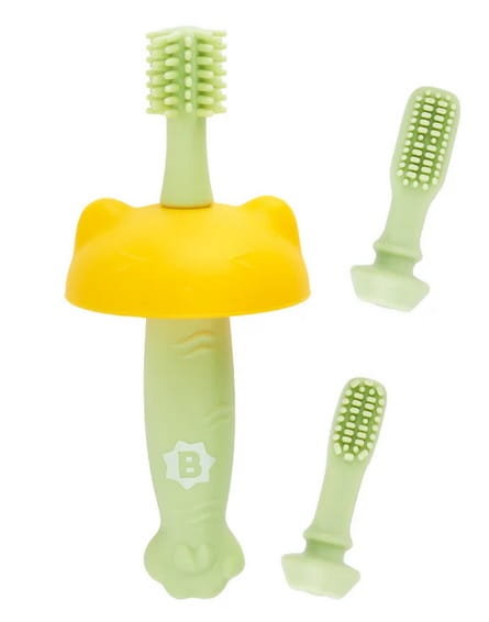 Силиконовая зубная щетка для детей 6 мес.+ 12 мес.+ 18 мес.+ Badabulle
Силиконовая зубная щетка для детей 6 мес.+ 12 мес.+ 18 мес.+ Badabulle