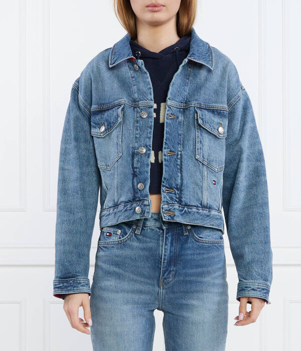 Джинсовая куртка thxsm dnm straight jkt hero ind Straight fit Tommy Hilfiger, синий
Джинсовая куртка thxsm dnm straight jkt hero ind Straight fit Tommy Hilfiger, синий