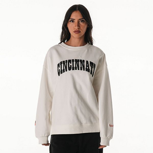 Женский белый оверсайз свитшот cincinnati bengals rock crystal The Wild Collective
Женский белый оверсайз свитшот cincinnati bengals rock crystal The Wild Collective