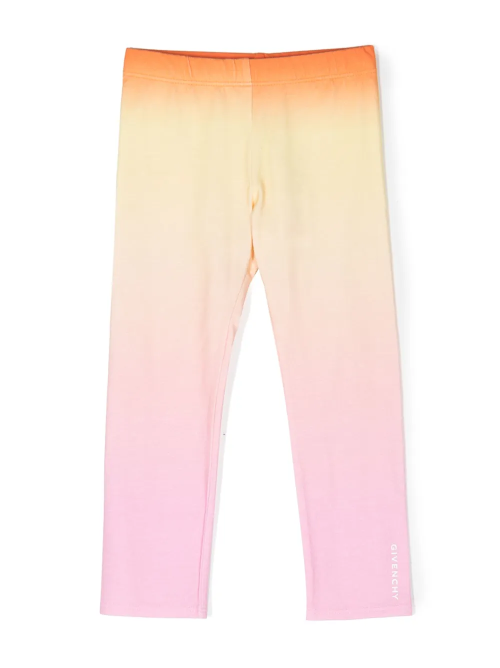 Леггинсы с эффектом градиента Givenchy Kids, желтый 
Леггинсы с эффектом градиента Givenchy Kids, желтый