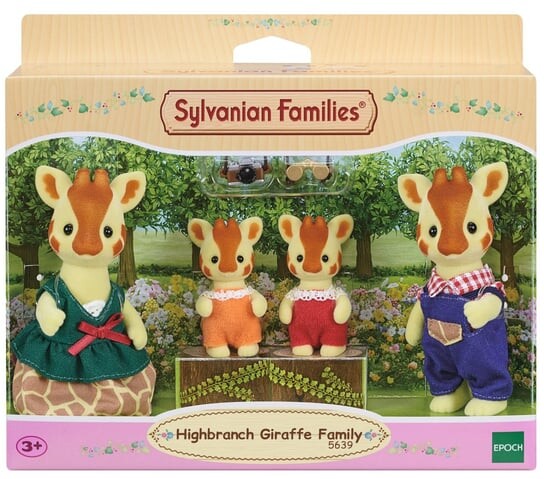 Sylvanian Families, коллекционные фигурки, семейный набор длинношеих жирафов
Sylvanian Families, коллекционные фигурки, семейный набор длинношеих жирафов