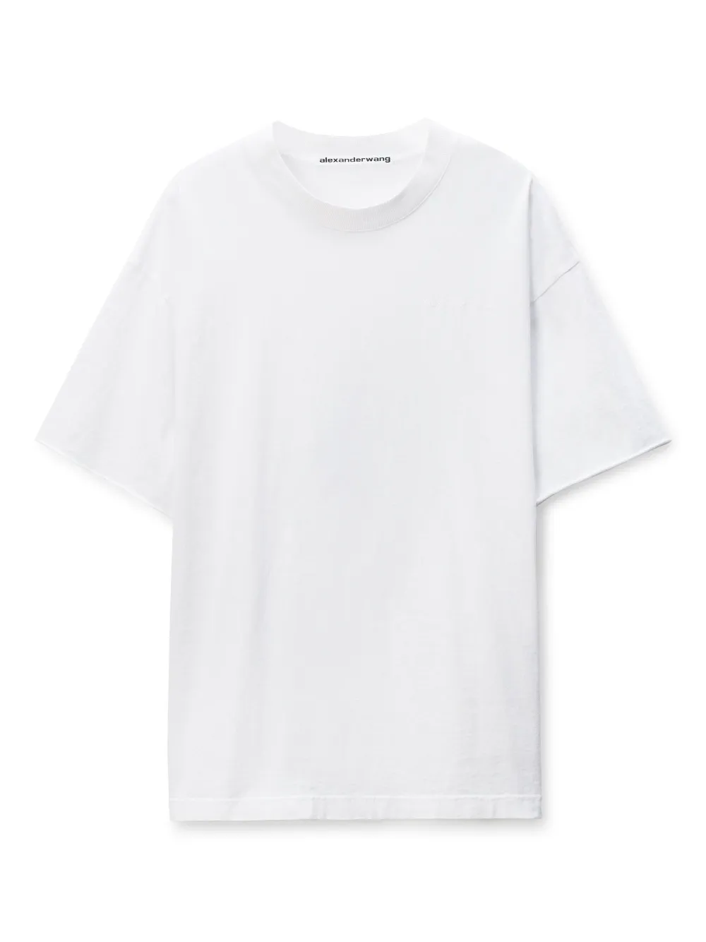 Хлопковая футболка с логотипом Alexander Wang, белый
Хлопковая футболка с логотипом Alexander Wang, белый