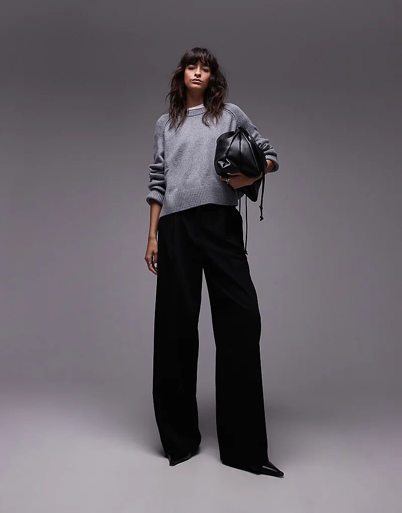 Шерстяной свитер с круглым вырезом ARKET серого меланжевого цвета
Шерстяной свитер с круглым вырезом ARKET серого меланжевого цвета