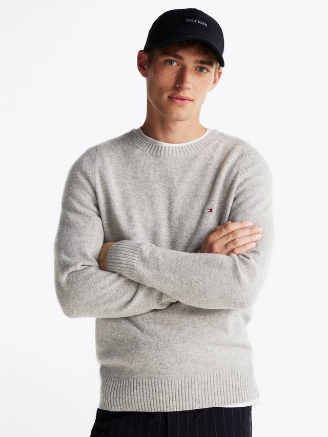 Шерстяной джемпер с круглым вырезом Tommy Hilfiger, Light Grey
Шерстяной джемпер с круглым вырезом Tommy Hilfiger, Light Grey