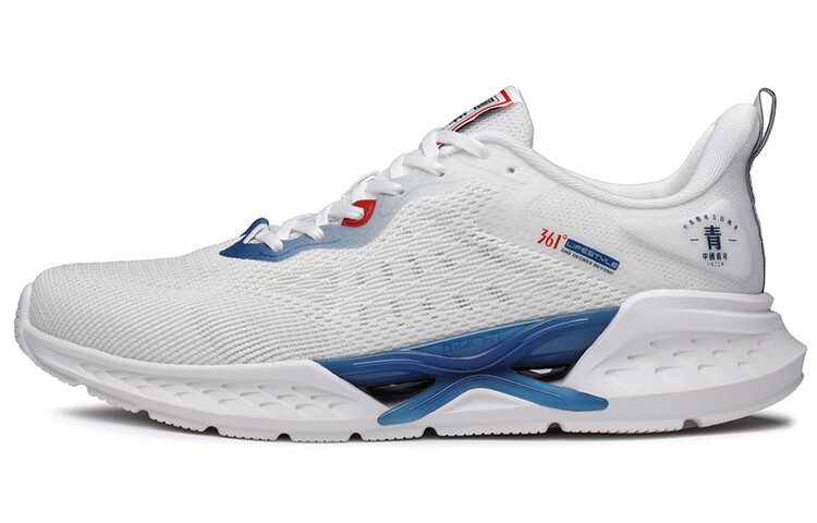 Кроссовки мужские низкие Feather белый/атлантические синий 361°
Кроссовки мужские низкие Feather белый/атлантические синий 361°