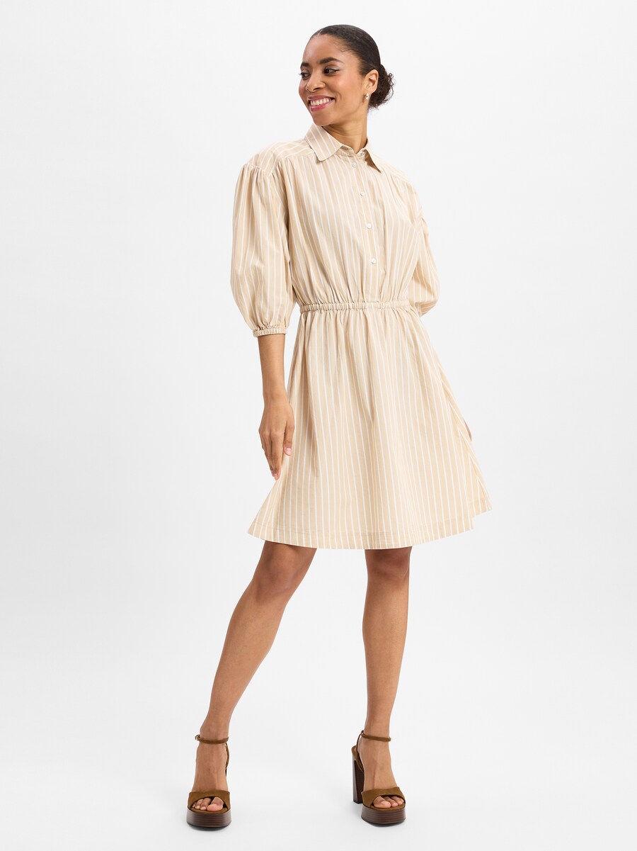 Платье-рубашка BOSS Dellant, бежевый
Платье-рубашка BOSS Dellant, бежевый