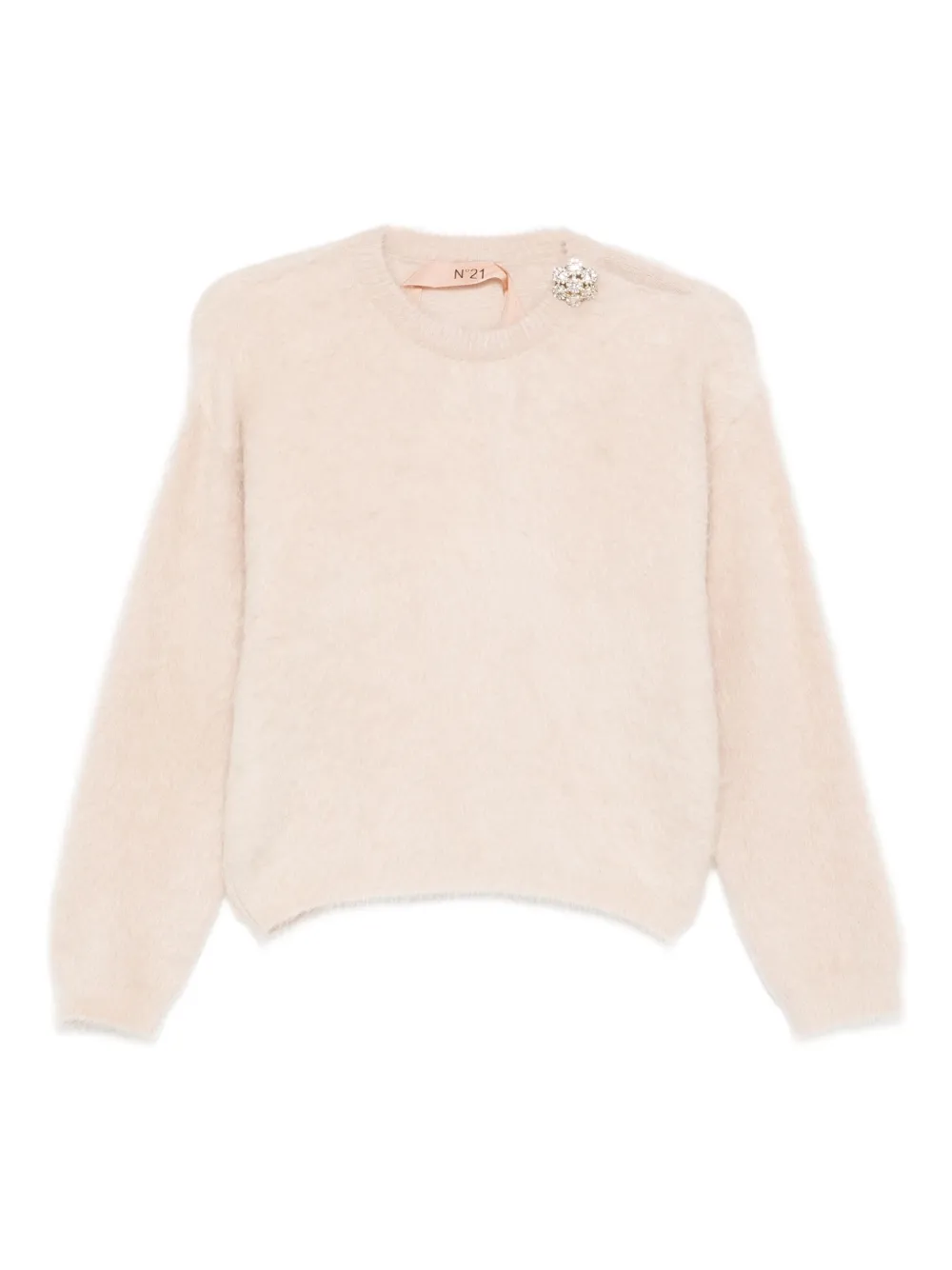 Декорированный свитер Nº21, нейтральный
Декорированный свитер Nº21, нейтральный