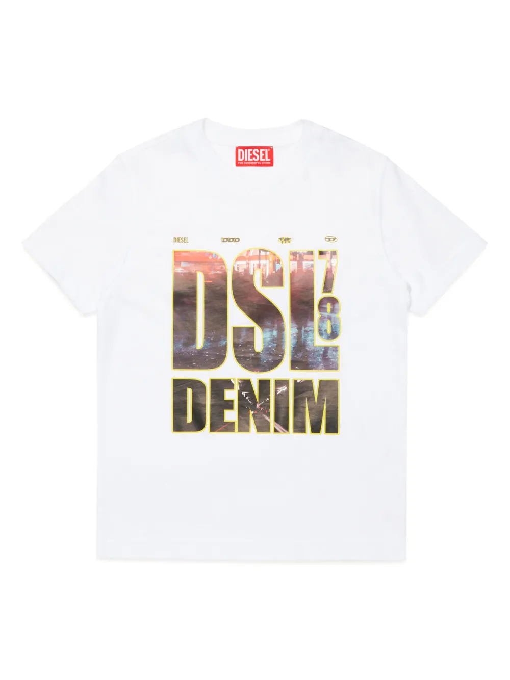 Футболка с принтом DSL78 Diesel Kids, белый
Футболка с принтом DSL78 Diesel Kids, белый