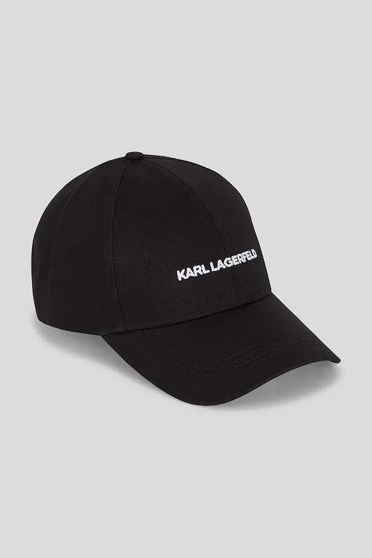 Бейсболка из хлопка K/ESSENTIAL Karl Lagerfeld, черный
Бейсболка из хлопка K/ESSENTIAL Karl Lagerfeld, черный