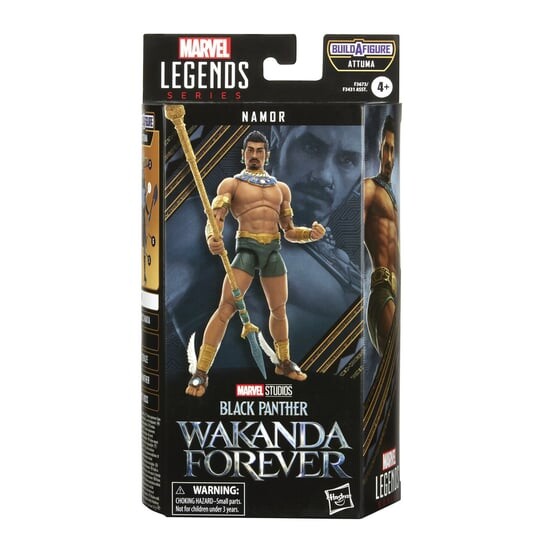 Коллекционная фигурка Hasbro, Marvel, Black Panther 2 Legends, Namor, 15 см, F3673
Коллекционная фигурка Hasbro, Marvel, Black Panther 2 Legends, Namor, 15 см, F3673