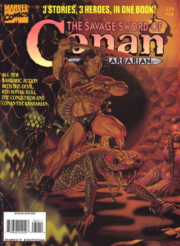 The Savage Sword of Conan #230 (Marvel)
The Savage Sword of Conan #230 (Marvel)