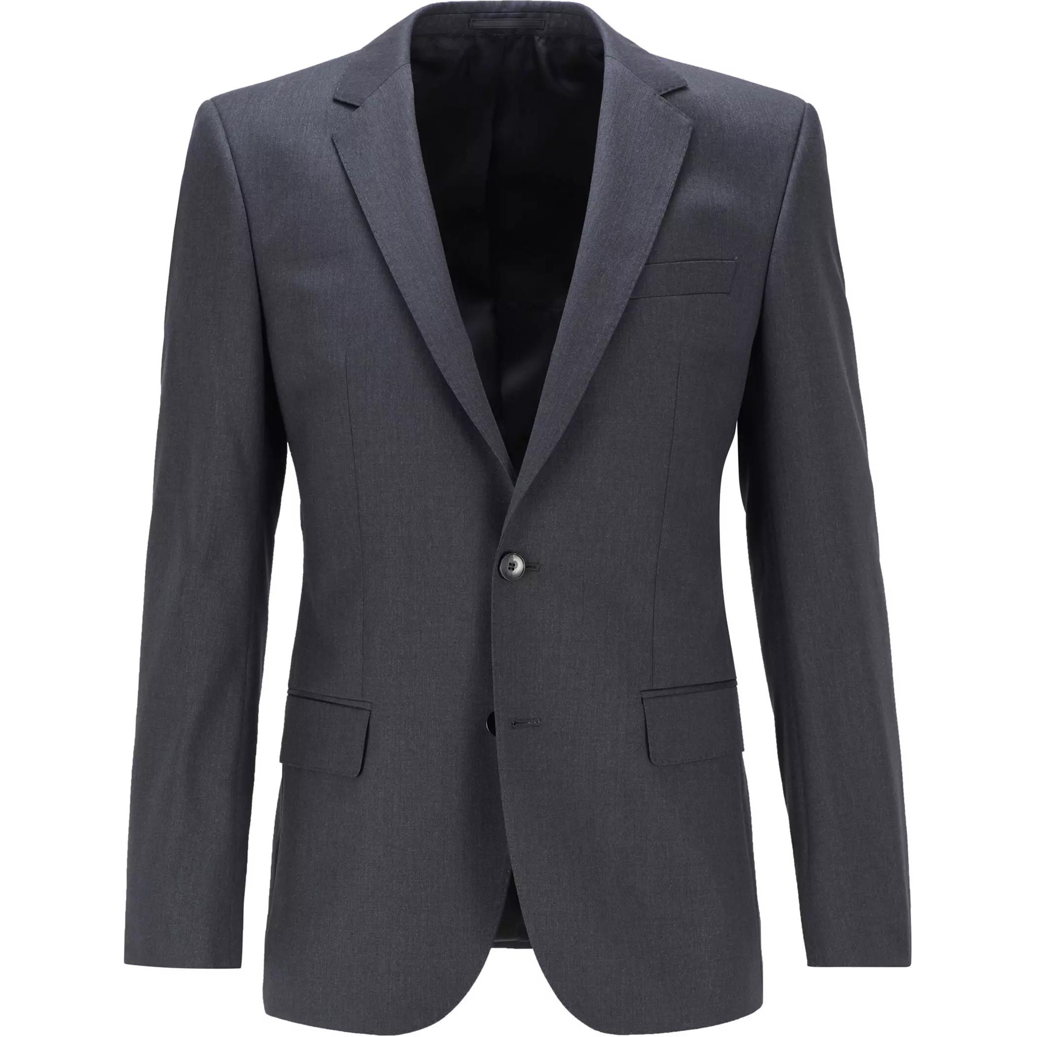 Hugo Boss Мужской деловой костюм темно-серого цвета
Hugo Boss Мужской деловой костюм темно-серого цвета