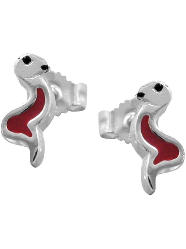 Gallay Серьги-гвоздики 10x4 мм, детские серьги в виде змеи, красно-черные, серебро 925 пробы, красно-черные
Gallay Серьги-гвоздики 10x4 мм, детские серьги в виде змеи, красно-черные, серебро 925 пробы, красно-черные