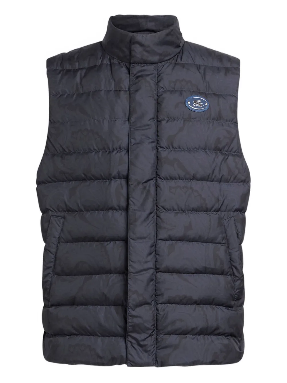 Утепленный жилет с узором пейсли ETRO, синий
Утепленный жилет с узором пейсли ETRO, синий