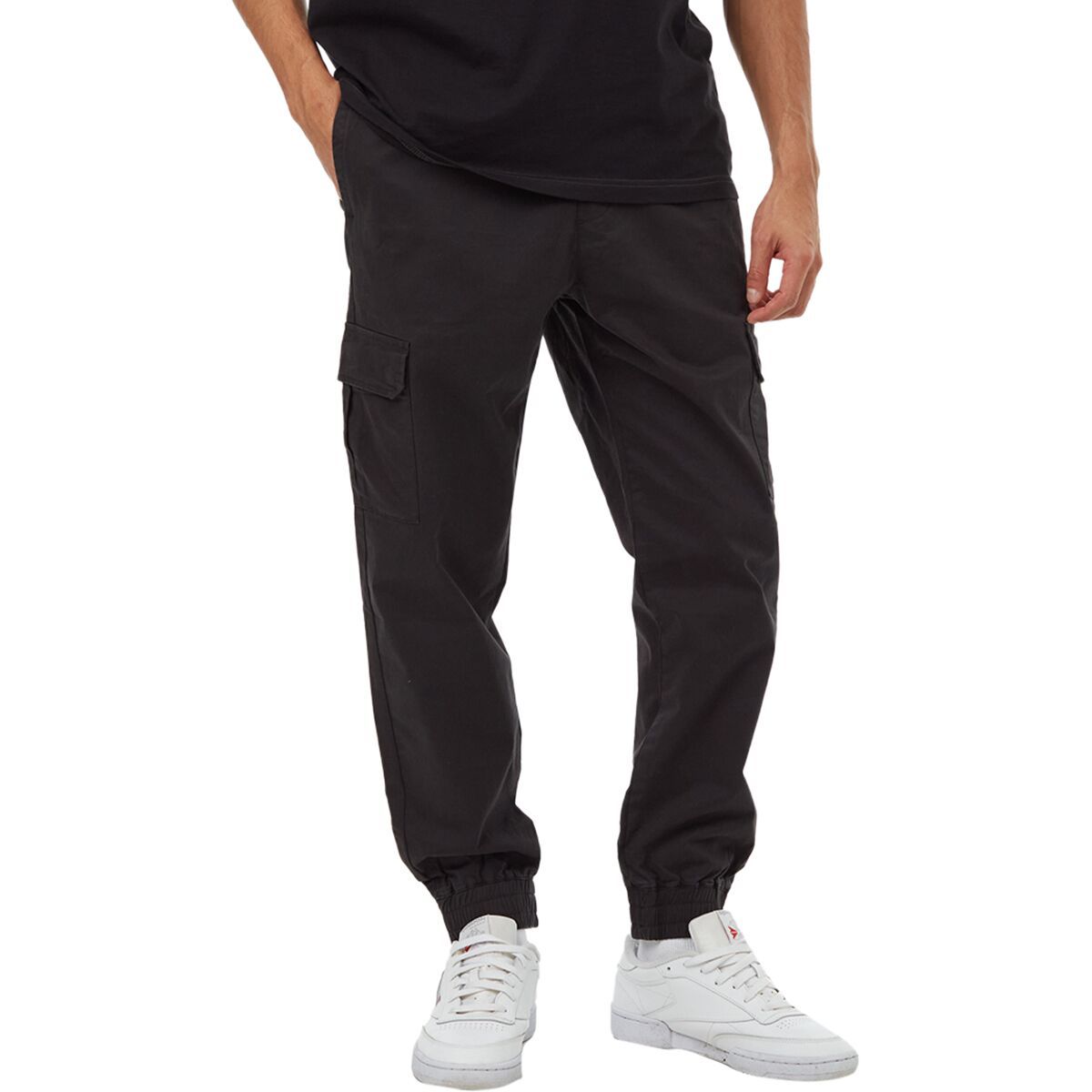 Джоггеры Stretch Twill Cargo Pull On Tentree, черный
Джоггеры Stretch Twill Cargo Pull On Tentree, черный